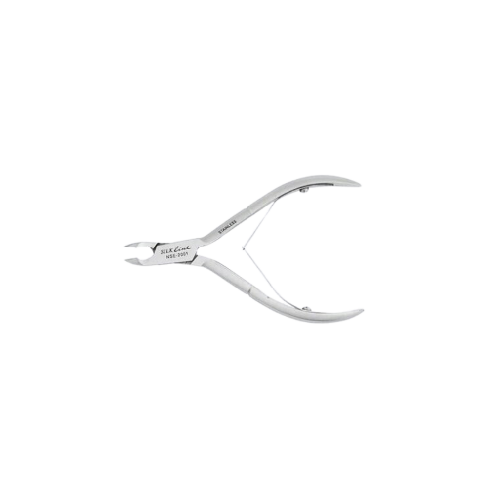 03-601115 SILKLINE CUTICLE NIPPER - HALF JAW