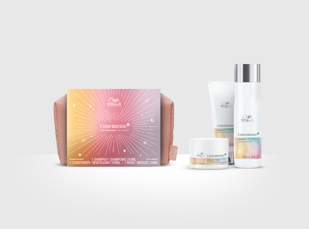 18-924009 WELLA HOLIDAY - SEPDEC25  COLOR MOTION HOLIDAY BAG