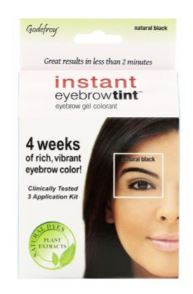 20-112000 GODEFROY INSTANT EYEBROW TINT - NATURAL BLACK