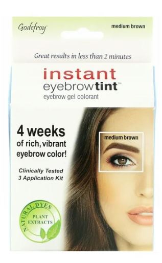 20-112002 GODEFROY INSTANT EYEBROW TINT - MEDUIM BROWN