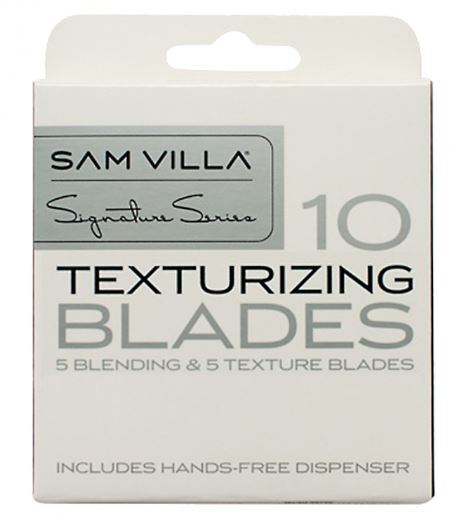 24-110003 SAM VILLA TEXTURE BLADES - 10/BOX (5 TEXTURE/5 BLENDING)