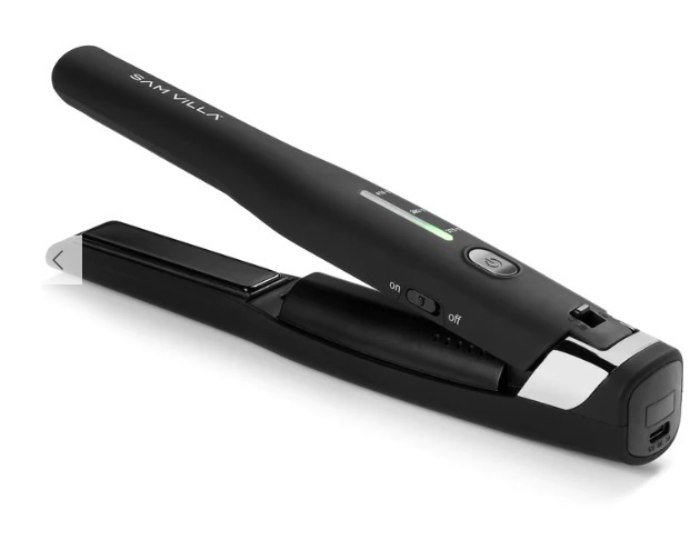 24-350085 SAM VILLA PRO RESULTS CORDLESS FLAT IRON