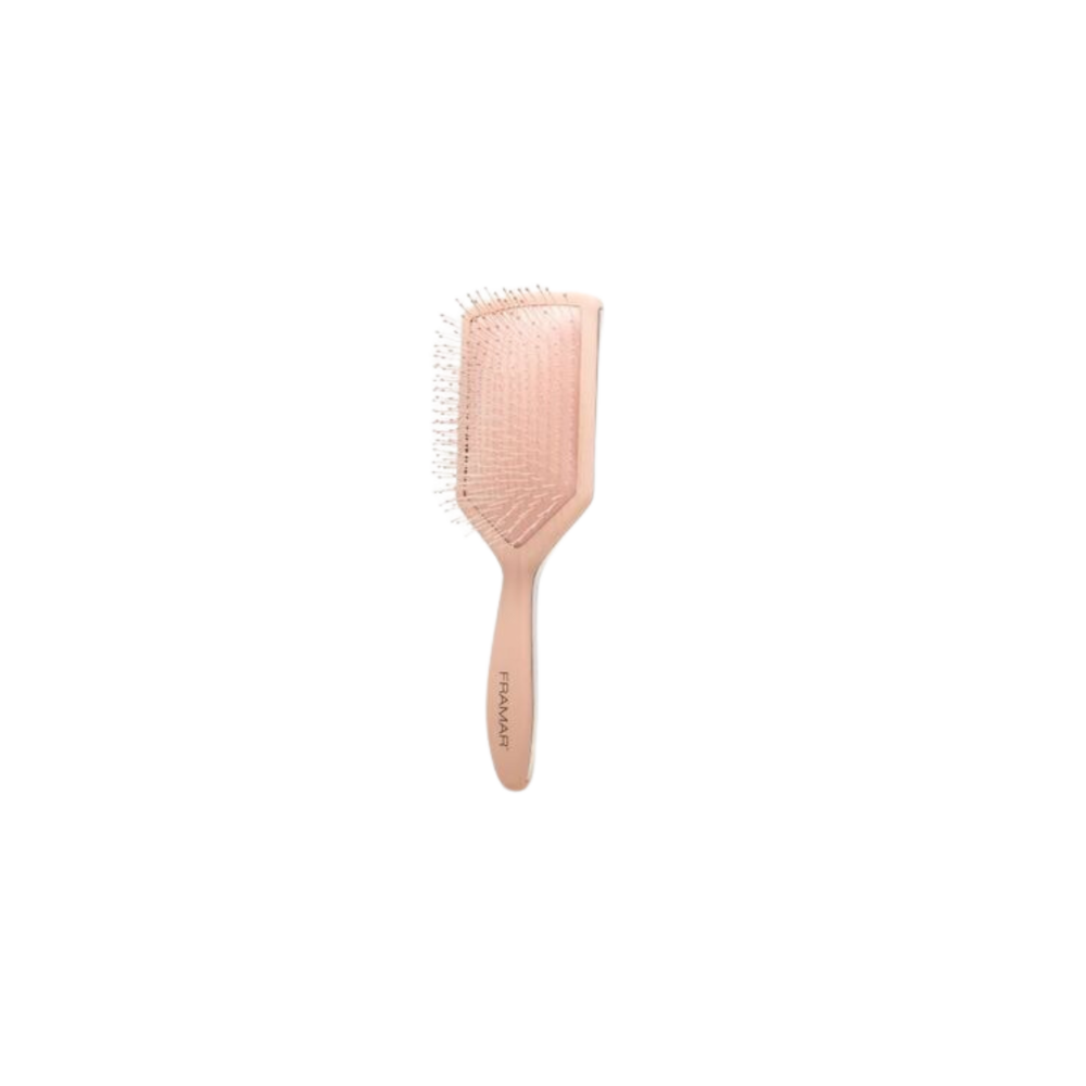 44-050006 FRAMAR PADDLE BRUSH - CHAMPAGNE