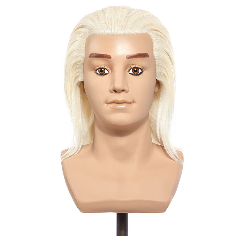 02-222252 LUCAS – 100% NATURAL HAIR MANNEQUIN