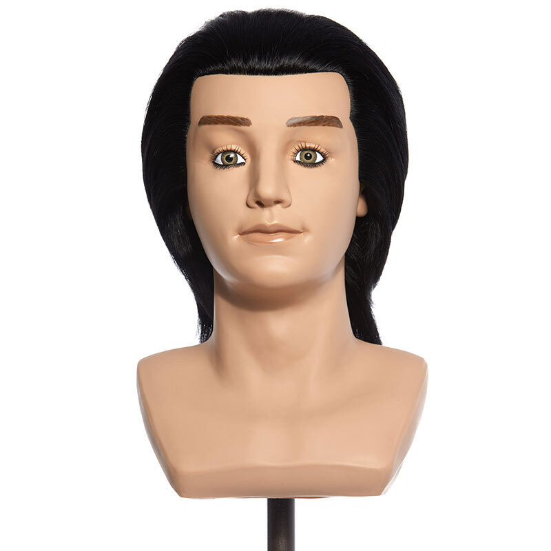 02-222254 TOSHIO - 100% HUMAN HAIR MANNEQUIN