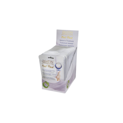 SATIN SMOOTH TREATMENT FOOT PACK 24/PK