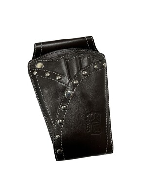 KASHO STUDDED HOLSTER - BROWN