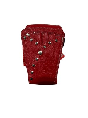 04-381013 KASHO STUDDED HOLSTER - RED