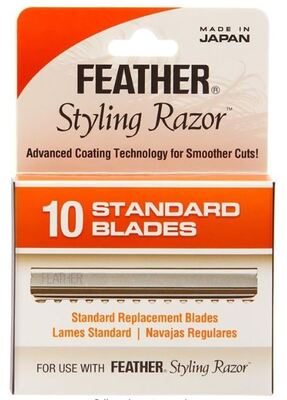 07-070407 JATAI FEATHER STANDARD BLADES 10/PK