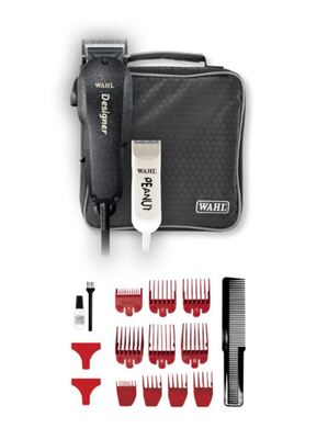 WAHL BLACK CLIPPER & WHITE PEANUT KIT