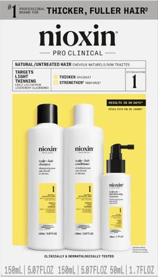 NIOXIN TRIAL KIT_SYSTEM 1 YELLOW