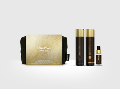 WELLA HOLIDAY - SEPDEC25 DARK OIL HOLIDAY BAG