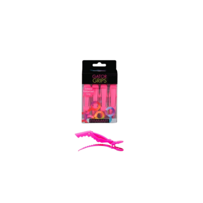 FRAMAR GATOR GRIP CLIPS - PINK 4/PK