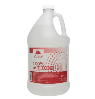 LA PALM ACETONE 100% GALLON