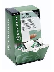 IBD 5 SECOND 3GM NO CLOG NAIL GLUE 12PK