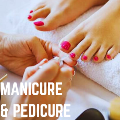 MANICURE AND PEDICURE